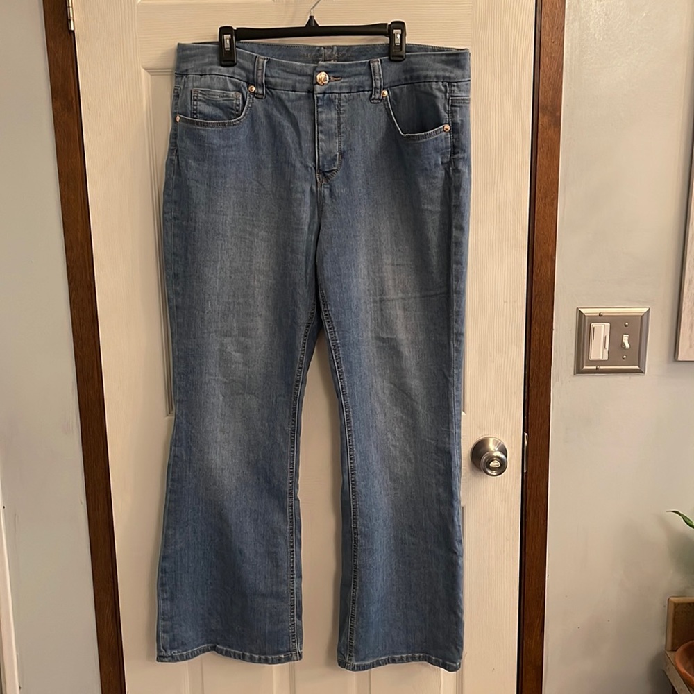 Lane Bryant Melissa McCarthy size 16 wide leg jeans